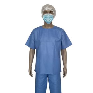 Vestido Médico Manga Corta